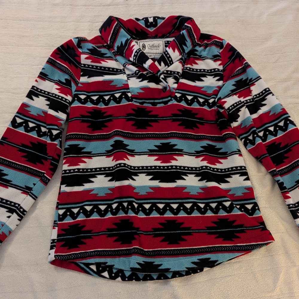 Outback Southwestern Patterned Pullover